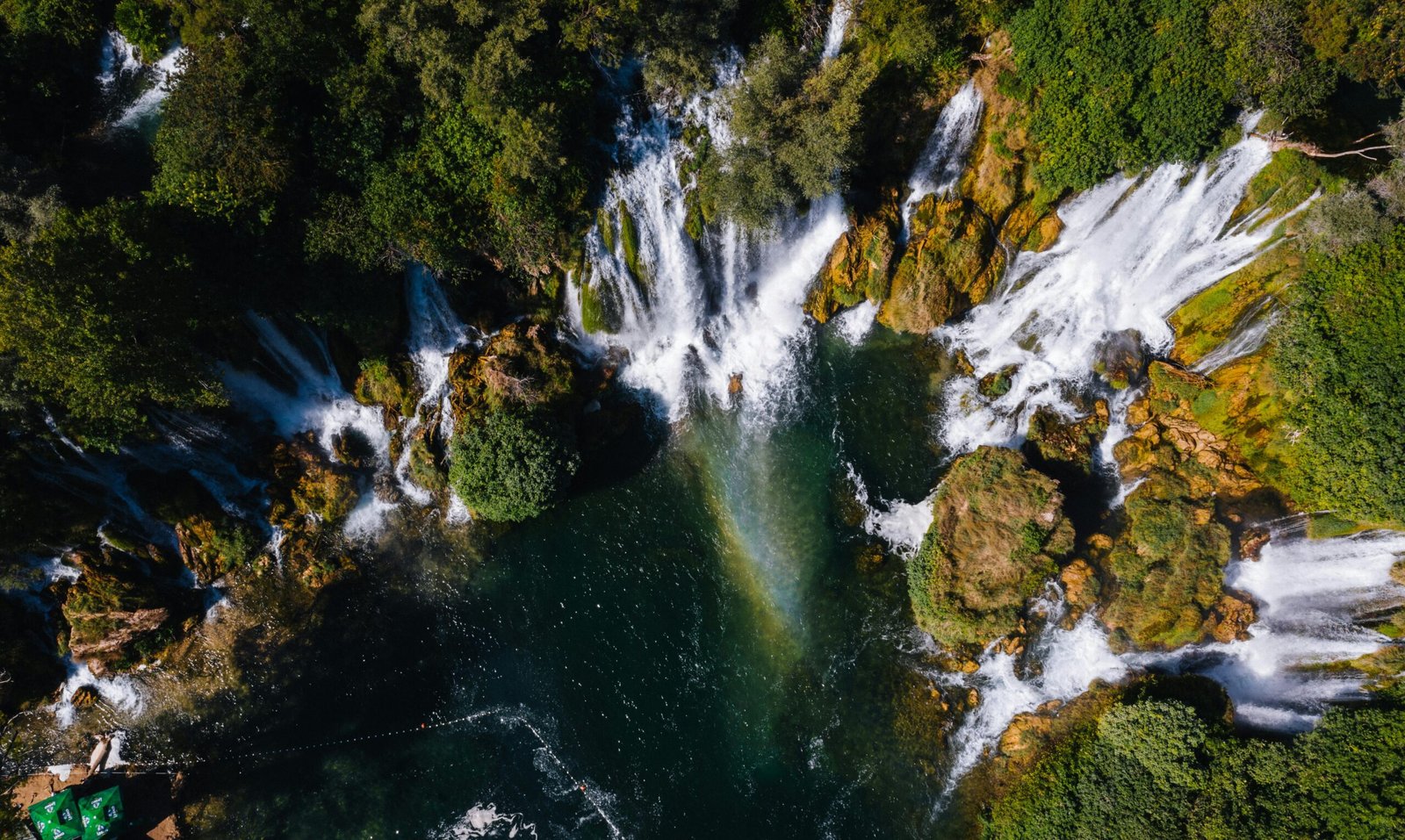 Panoramic View of Kravica Waterfall – Private Day Trip from Split to Mostar