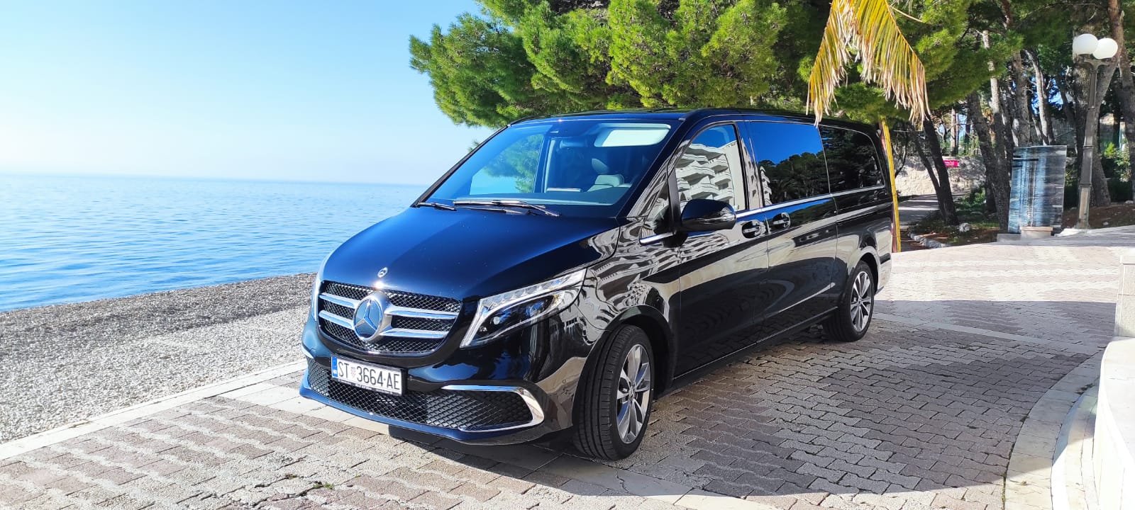 Mercedes Benz V class, premium vehicle for transfers and private tour | TripsFromSplit-Private Tours Croatia